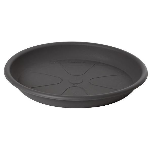 Plastecnic S.P.A. Piattino Omnia Terrae Antracite Rotondo Ø 45 Cm-image