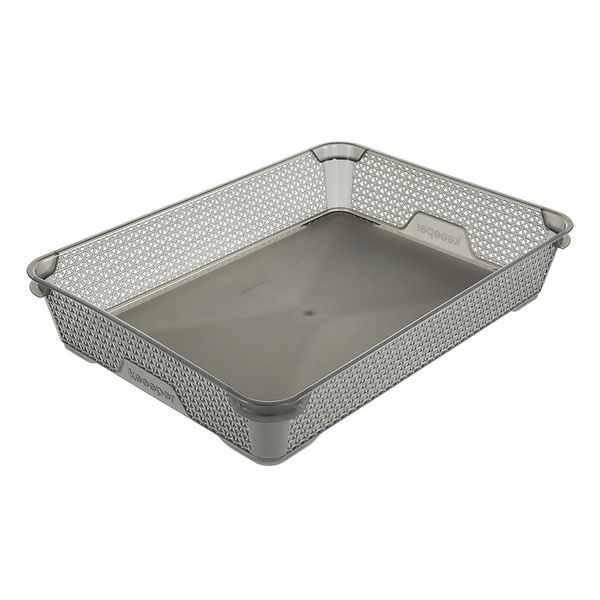 Keeeper 1037182700000 Keeeper StapelköRbchen "Mirko"", Din A4, Crystal-Grey"-image