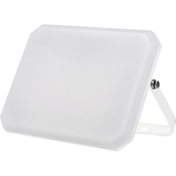 Proiettore A Led Bianco Faro Da Esterno 230V 30W 4000K Cover Milky 3000Lm 140X100X25,7 Mm-image