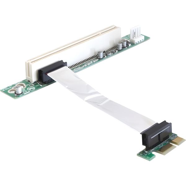 Delock Riser Card Pci Express X1 > Pci 32Bit 5 V With Flexible Cable - Riser Card-image