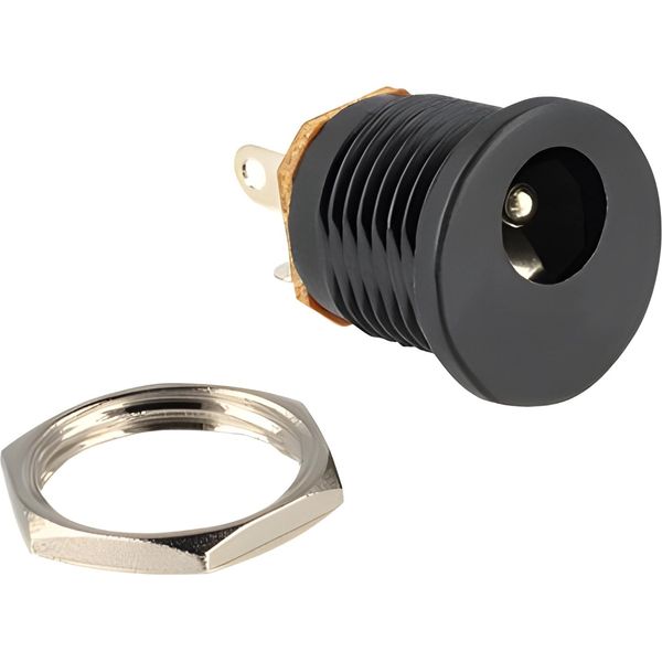 Delock 65503 Steckverbinder Delock Dc 2,1X5,5Mm Buchse -> LöTanschluss-image