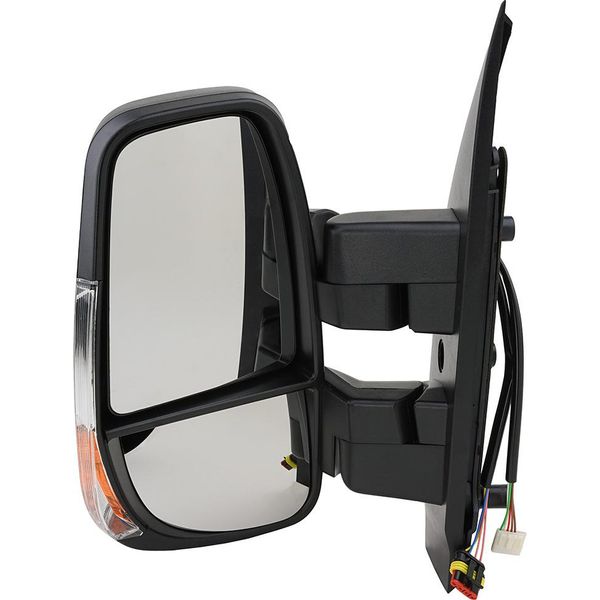 Johns, Specchietto Retrovisore Esterno Adatto Per Iveco Daily Vi 03/14- Lato Sinistro Nero-image