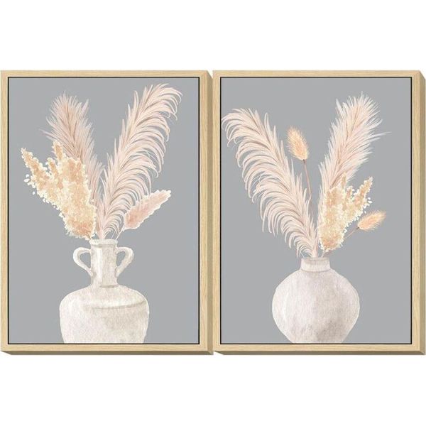 Immagine Dkd Home Decor Vaso 50 X 4 X 70 Cm Shabby Chic (2 Pezzi)-image