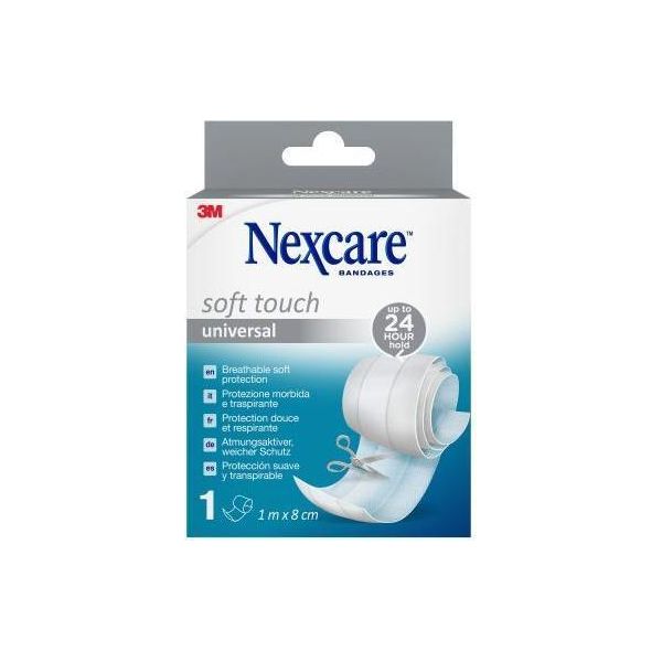 Nexcare™ N0501B Nexcare™ Pflaster Soft Touch Universal N0501B Weiß 8,0 Cm X 1,0 M, 1 St.-image