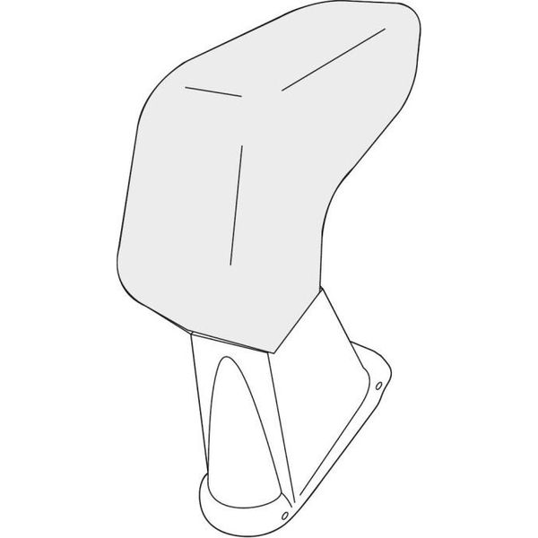 Bracciolo Fiat 500 2005-2015 (Arms, Tessuto)-image