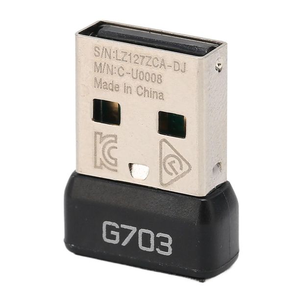 Ricevitore Mouse Usb Per Logitech G703 Per Mouse Wireless Lightspeed Adattatore Mouse Portatile Con Tecnologia Wireless 2.4G-image
