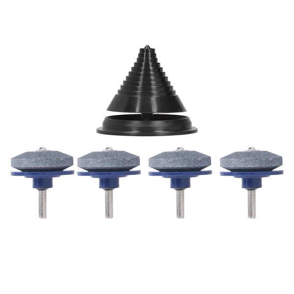 Affilatore Di Lame Per Tosaerba Kit Di Attacco Per Trapano Equilibratore Strumento Manuale Di Potenza Accessori Da Giardino-image