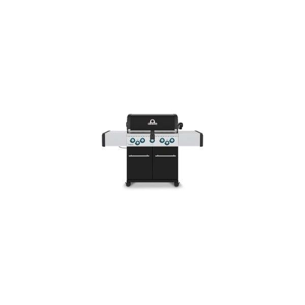 Gasgrill Regal 590 Schwarz/Edelstahl, Mit Seiten- Und Heckbrenner-image