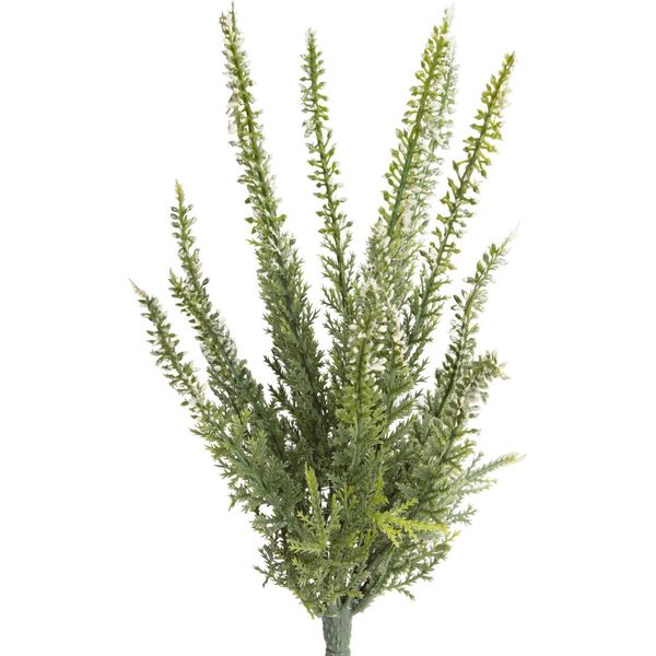 Kunstblume BOTANIC-HAUS "Erikabusch Mit 15 Stielen", Weiß, B:12Cm H:29Cm T:12Cm Ø:12Cm, Kunststoff, Kunstpflanzen-image