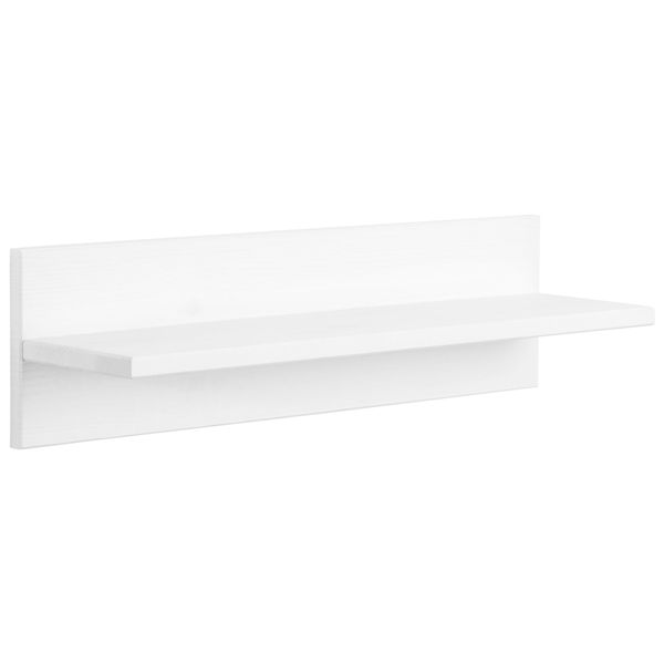 Wandboard Home Affaire "Oslo", Beige (Cremefarben), B:50Cm H:14Cm T:14Cm, Massivholz, Regale, Wandboard, 50 Cm Breit, Aus Massiver Kiefer-image