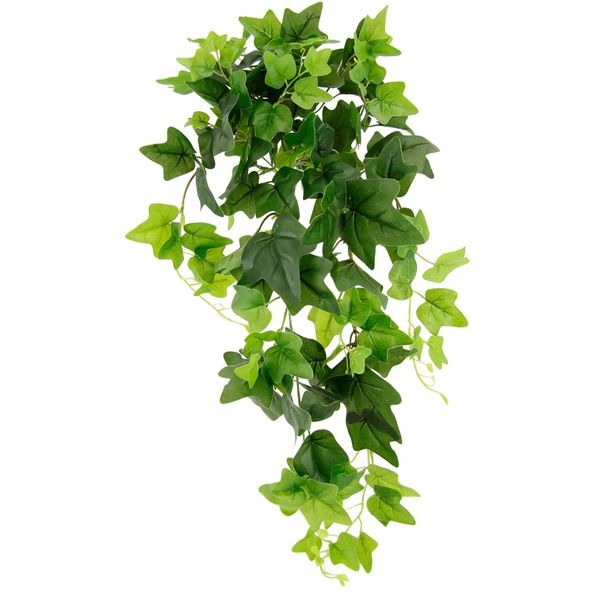 Kunstpflanze I.Ge.A. "Efeu", GrüN, B:28Cm H:80Cm L:26Cm, Obermaterial: 90% Polyester, 10% Kunststoff, Kunstpflanzen, Kunstpflanze, HäNgende Kunstpflanze-image