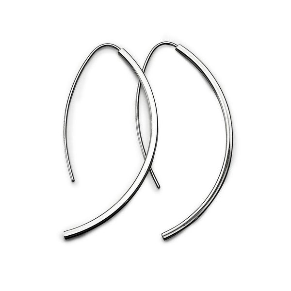 Paar Ohrhaken Amor "9171613", Silber (Edelstahlfarben), Ohrringe, Damen, Edelstahl-image