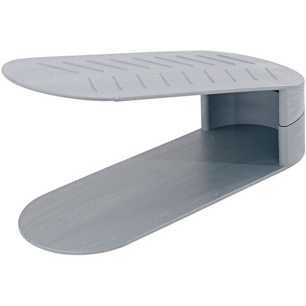 Schuhbox Heine Home, Silber (Silberfarben), B:10Cm H:13Cm T:28Cm, Kunststoff, Aufbewahrungsboxen-image