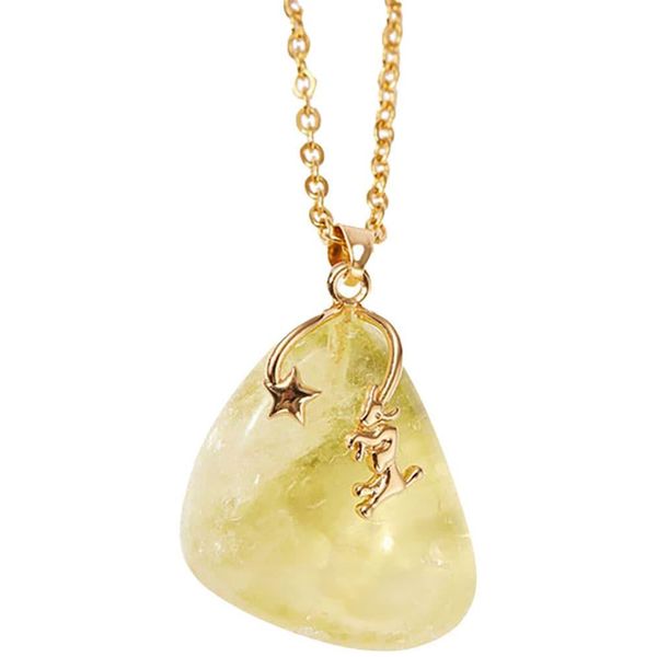 Kette Mit AnhäNger Firetti "Schmuck Geschenk Halsschmuck Anker/Halskette Sternzeichen Geburtsstein", Gold (Gelbgoldfarben), Halsketten, Damen, Stier, Edelstahl, L: 50 B: 2Mm, Made In Germany - Mit Edelstein, B:2Mm-image
