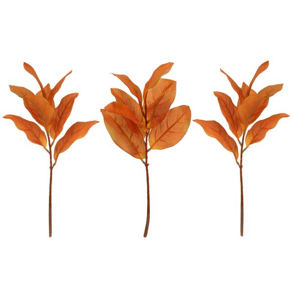 Kunstblume I.Ge.A. "KüNstlicher Herbstlaub-Busch", Orange, B:17Cm H:36Cm L:14Cm, Polyester, Kunstpflanzen, Kunstpflanze SträUßE Bouquet Herbstdeko Blumendeko Herbstliche BläTter-image