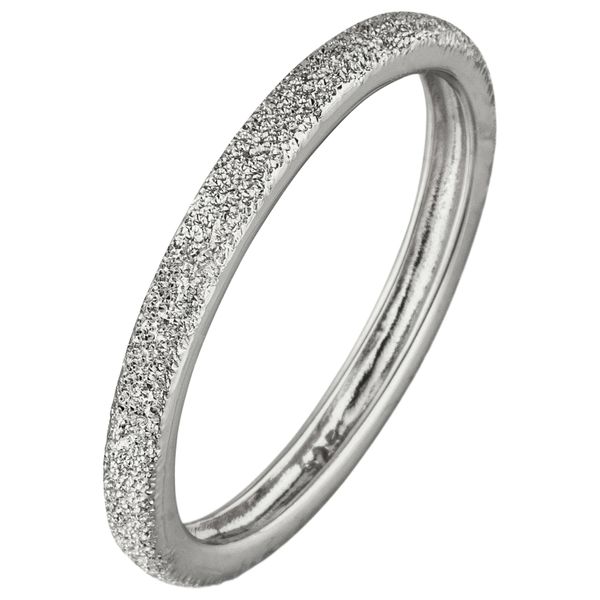 Fingerring Jobo Gr. 60, Silber (Silber 925), Fingerringe, Damen, 60, Silber 925 (Sterlingsilber), Fingerring, 925 Silber Mit Struktur-image