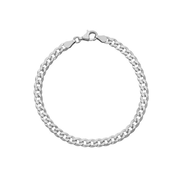 Armband Firetti "Schmuck Geschenk Silber 925 Armschmuck Armkette Panzerkette" Gr. 21, Silber (Silberfarben), ArmbäNder, Damen, 21, Silber 925 (Sterlingsilber), Armband-image