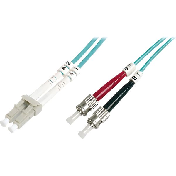 Digitus Lwl Patchkabel Lc -> St 2.00M Multimode Duplex OM3-image