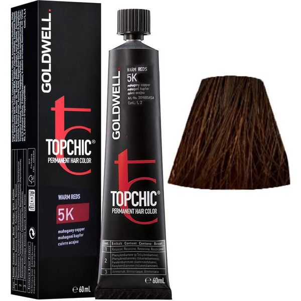 Goldwell Topchic Tube 5K Mahogany-Copper 60Ml - Colore Permanente In Tubo-image