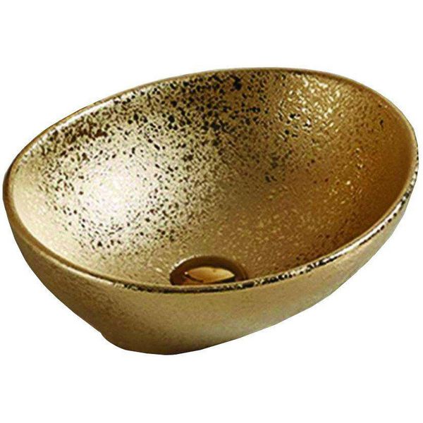 Lavabo Mexen Elza Struttura Oro 40 Cm-image