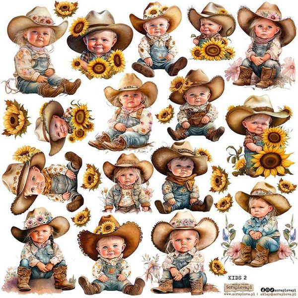 Stickers Adesivi Decorativi - Scraplove - Bambini 2-image