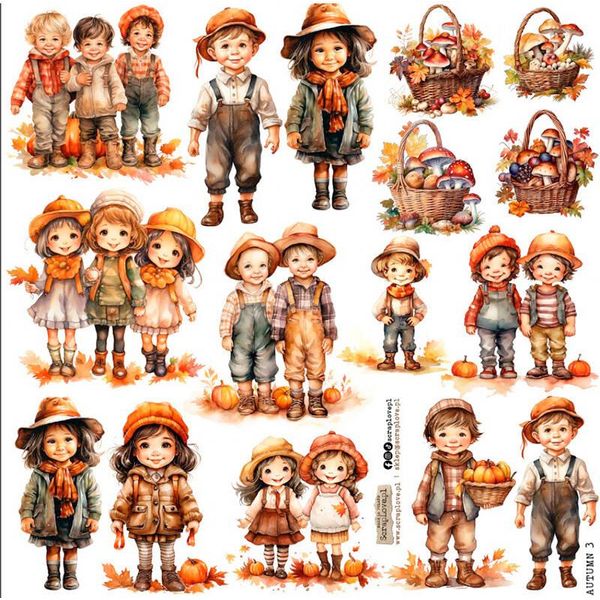 Aufkleber Adesivi Dekor - Scraplove - Autunno 3-image