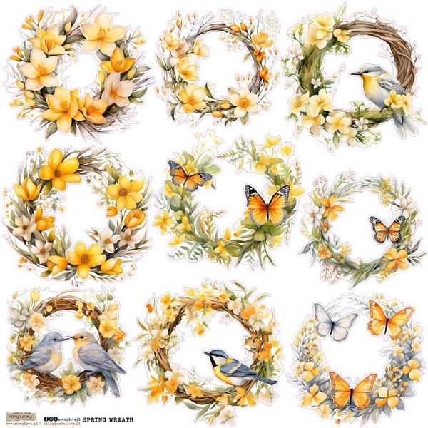 Aufkleber - Scraplove - Ghirlande Di Primavera-image
