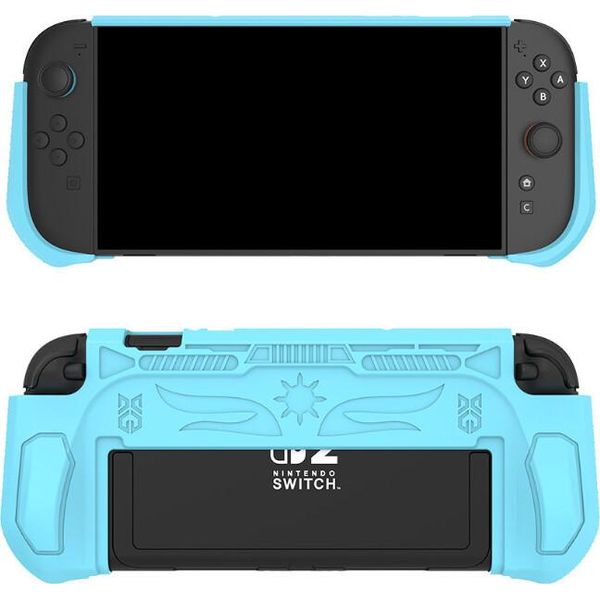 Inf Custodia Protettiva In Tpu Per Switch2, Copertura Completa Blu-image