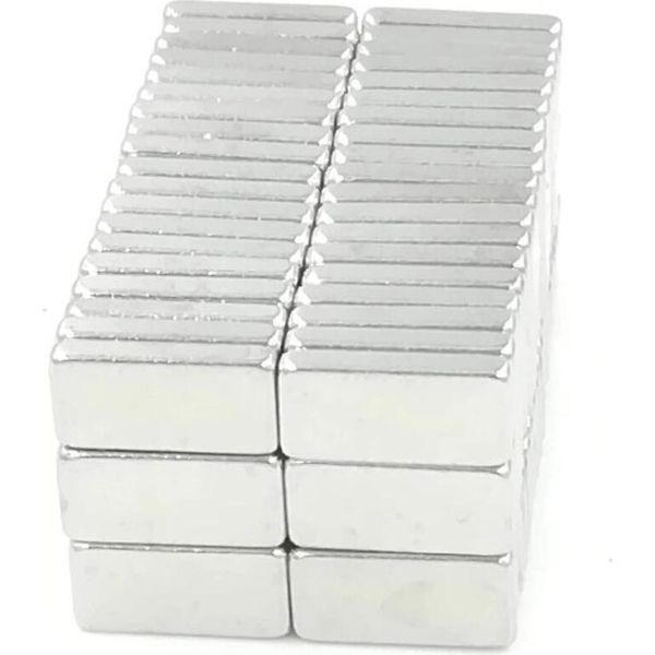 Magneti Al Neodimio Super Magneti Forti Cuboide 10X5,5X2 N52 50 Pezzi Lavagne Magnetiche In Vetro, Lavagna Magnetica, Lavagna Bianca, Lavagna, Bacheca, Frigorifero-image
