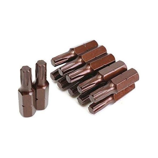 Punte Torx 1/4" X 25 Mm T10 TX10 (100 Pezzi)"-image