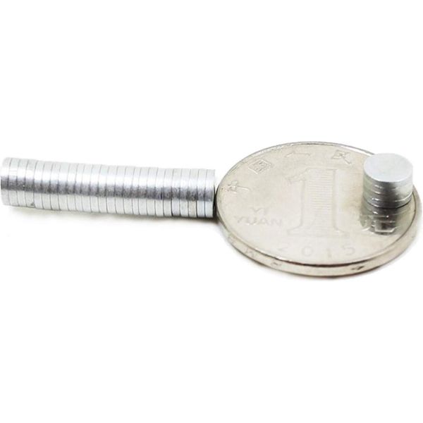 Magneti Al Neodimio Super Magneti Forti 6X1 Mm 100 Pezzi Magneti Molto Forti Per Lavagne Magnetiche In Vetro, Lavagne Magnetiche, Lavagne Bianche, Lavagne, Lavagne A Spillo, Frigorifero-image