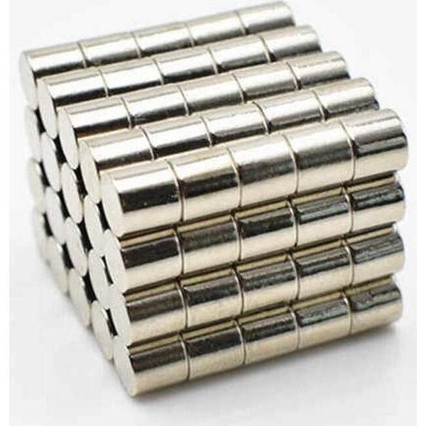 Magneti Al Neodimio Super Magneti Forti 5X5 Mm 20 Pezzi N35 Magneti Molto Forti Per Lavagne Magnetiche In Vetro, Lavagna Magnetica, Lavagna Bianca, Lavagna, Bacheca, Frigorifero-image