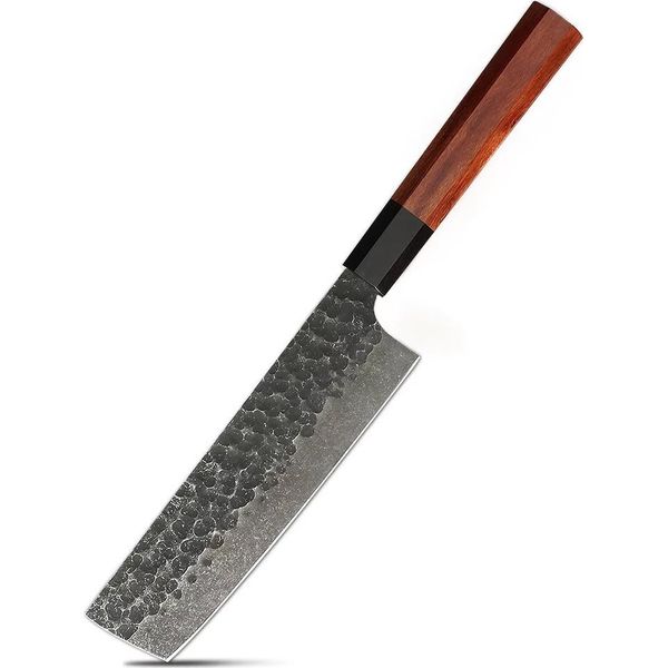 Coltello Da Cucina HO-37343 - Nakiri/Marrone KP37343-image