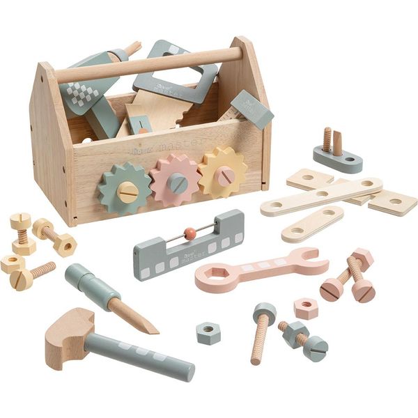 Cassetta Degli Attrezzi Howa 4907 Cassetta Degli Attrezzi Per Bambini Con 45 Accessori In Legno-image