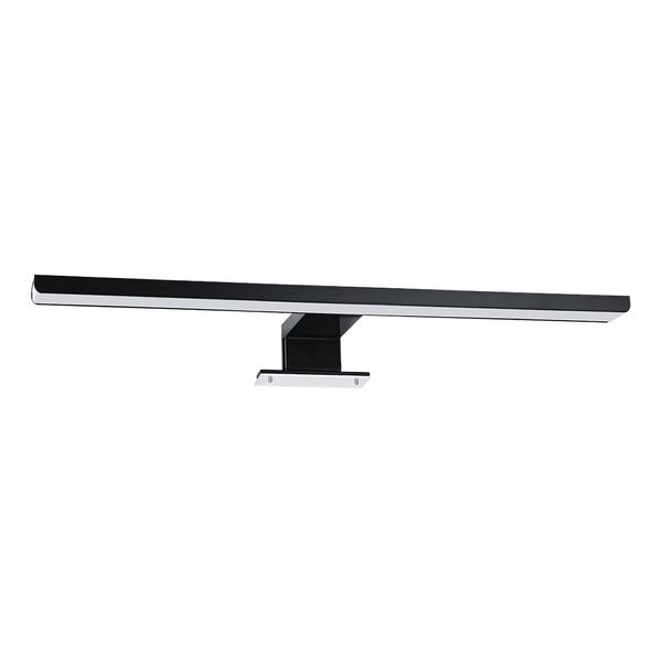 Emke Luce A Specchio Led 40 Cm, Luce Da Bagno IP44, Nero, Bianco Neutro 4200 K, Per Specchio E Mobile Da Bagno-image