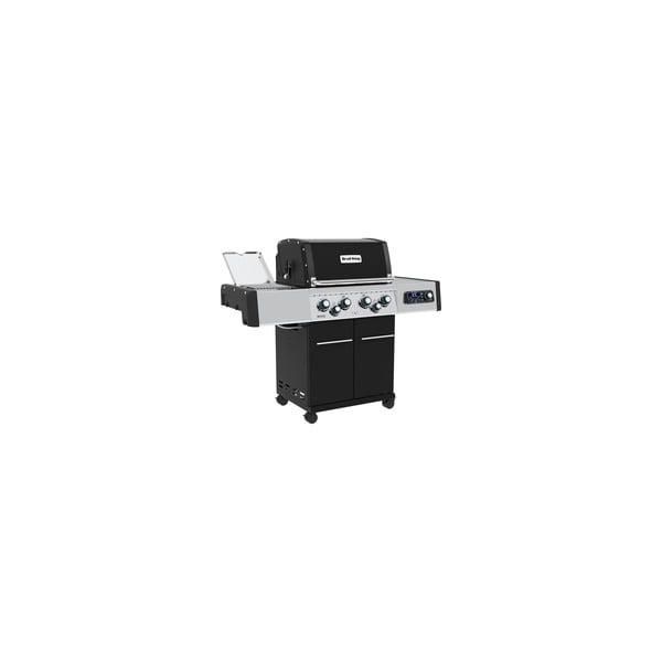 Gasgrill Regal Q 490 Ir Schwarz/Edelstahl, Mit Infrarot-Seitenbrenner Und Heckbrenner, Ique Smart Steuerung-image