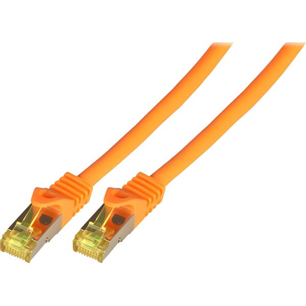 Efb MK7001.7,5O Efb RJ45 Patchkabel S/Ftp,Cat.6A,Lszh,Cat.7 Rohk.,7,5M,Orang-image