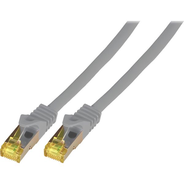 Efb MK7001.0,5GR Efb RJ45 Patchkabel S/Ftp,Cat.6A,Lszh,Cat.7 Rohk.,0,5M,GrüN-image