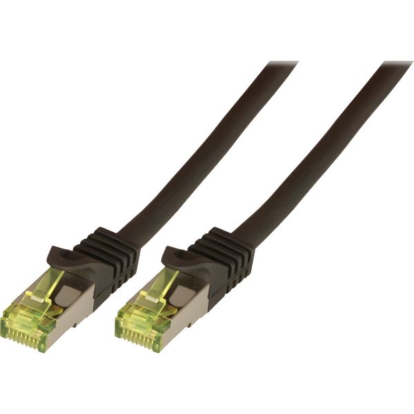 Efb MK7001.7,5B Efb RJ45 Patchkabel S/Ftp,Cat.6A,Lszh,7,5M,Schwarz-image