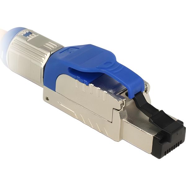 Delock 86487 Delock RJ45 Stecker Feldkonfektionierb. Cat8 Metall-image