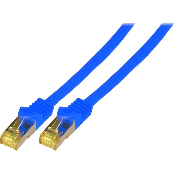 Efb MK7001.5BL Efb RJ45 Patchkabel S/Ftp,Cat.6A,Lszh,Cat.7 Rohk.,5M,Blau-image