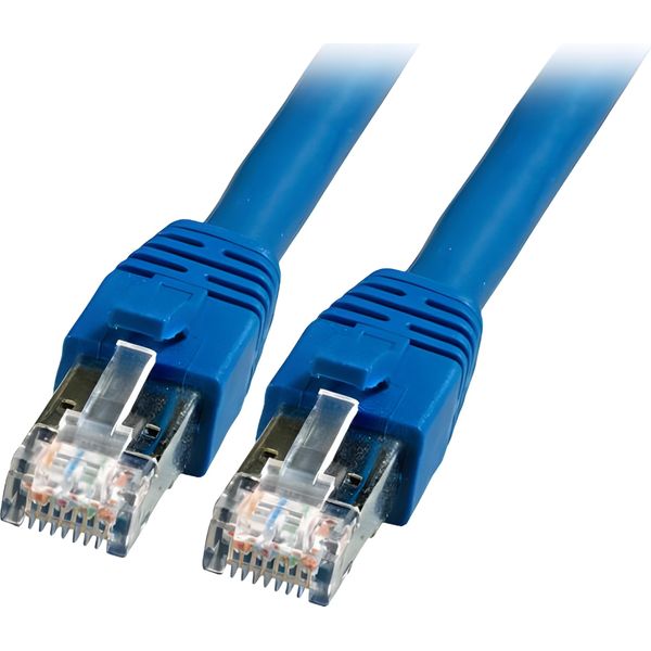 Efb K5528BL.10 Efb RJ45 Patchkabel S/Ftp, Cat.8.1,Bc, Lszh, 10M, Blau-image