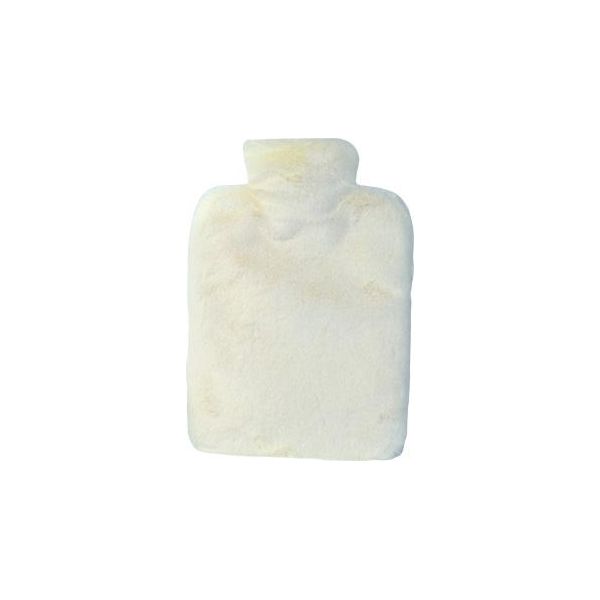 Inf Borsa Dell'acqua Calda Con Rivestimento Morbido E Soffice Beige-image