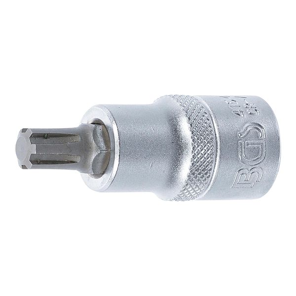 BGS Bit-Einsatz 4154, Antrieb Innenvierkant 12,5 Mm (1/2"), Keil-Profil (FüR Ribe) M9 ; BGS Technic)-image