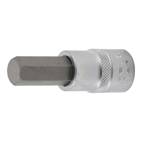 BGS Bit-Einsatz 5052-14, Antrieb Innenvierkant 12,5 Mm (1/2"), Innensechskant 14 Mm ; BGS Technic)-image