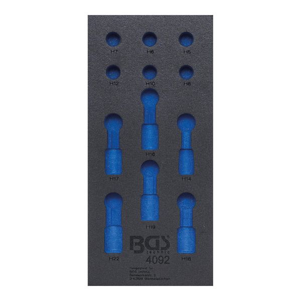 Bgs Werkstattwageneinlage 1/3 4092-1, Leer, FüR Art. 4092 ; Bgs Technic)-image