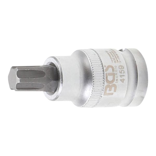 BGS Bit-Einsatz 4159, LäNge 54 Mm, Antrieb Innenvierkant 12,5 Mm (1/2"), FüR VAG Polydrive ; BGS Technic)-image