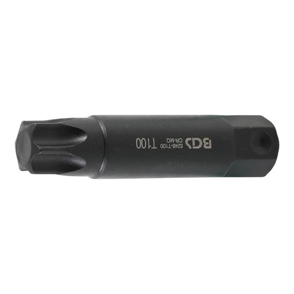Bgs Bit 5246-T100, LäNge 100 Mm, Antrieb AußEnsechskant 22 Mm, T-Profil (FüR Tx) T100 ; Bgs Technic)-image