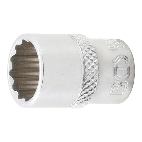 BGS SteckschlüSsel-Einsatz ZwöLfkant 10879, Antrieb Innenvierkant 6,3 Mm (1/4"), SW 15/32" ; BGS Technic)-image