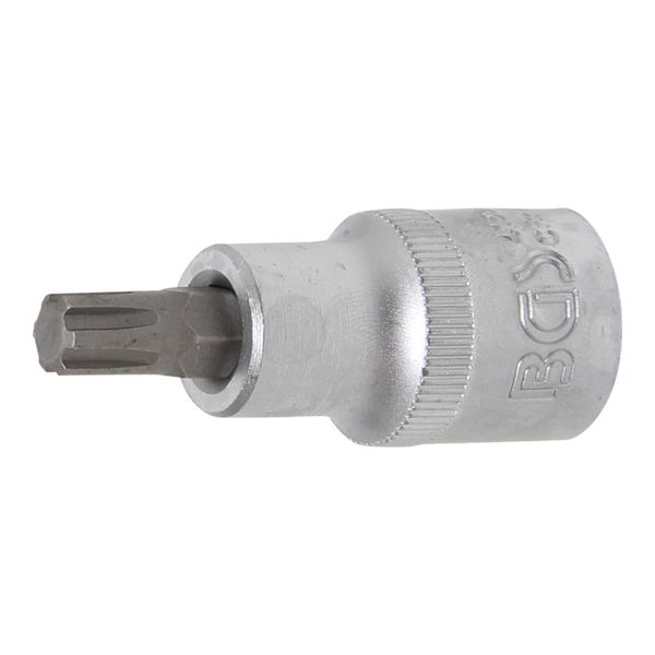 BGS Bit-Einsatz 4153, Antrieb Innenvierkant 12,5 Mm (1/2"), Keil-Profil (FüR Ribe) M8 ; BGS Technic)-image